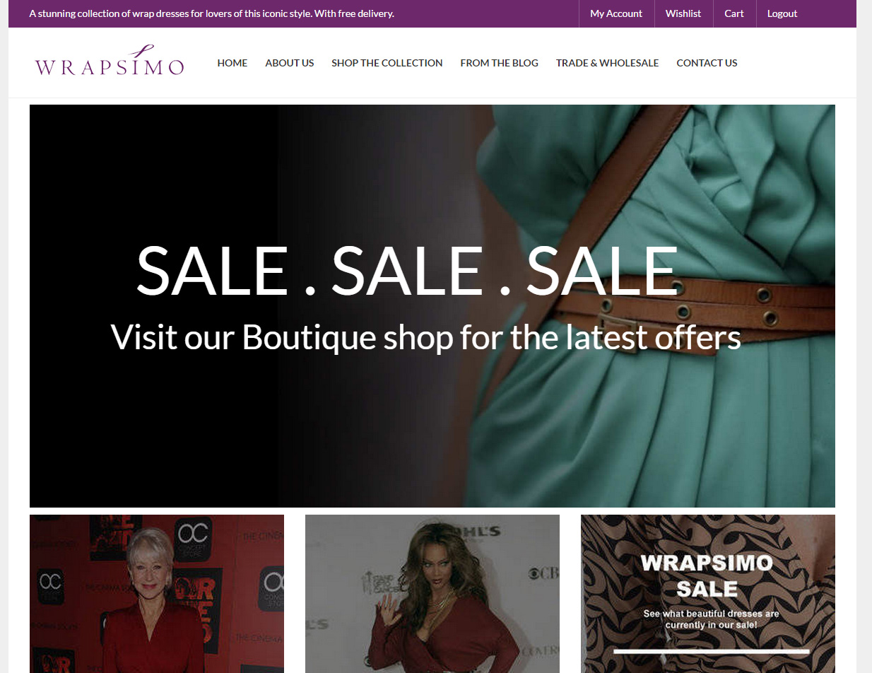 Wrapsimo E-Commerce Site Launch