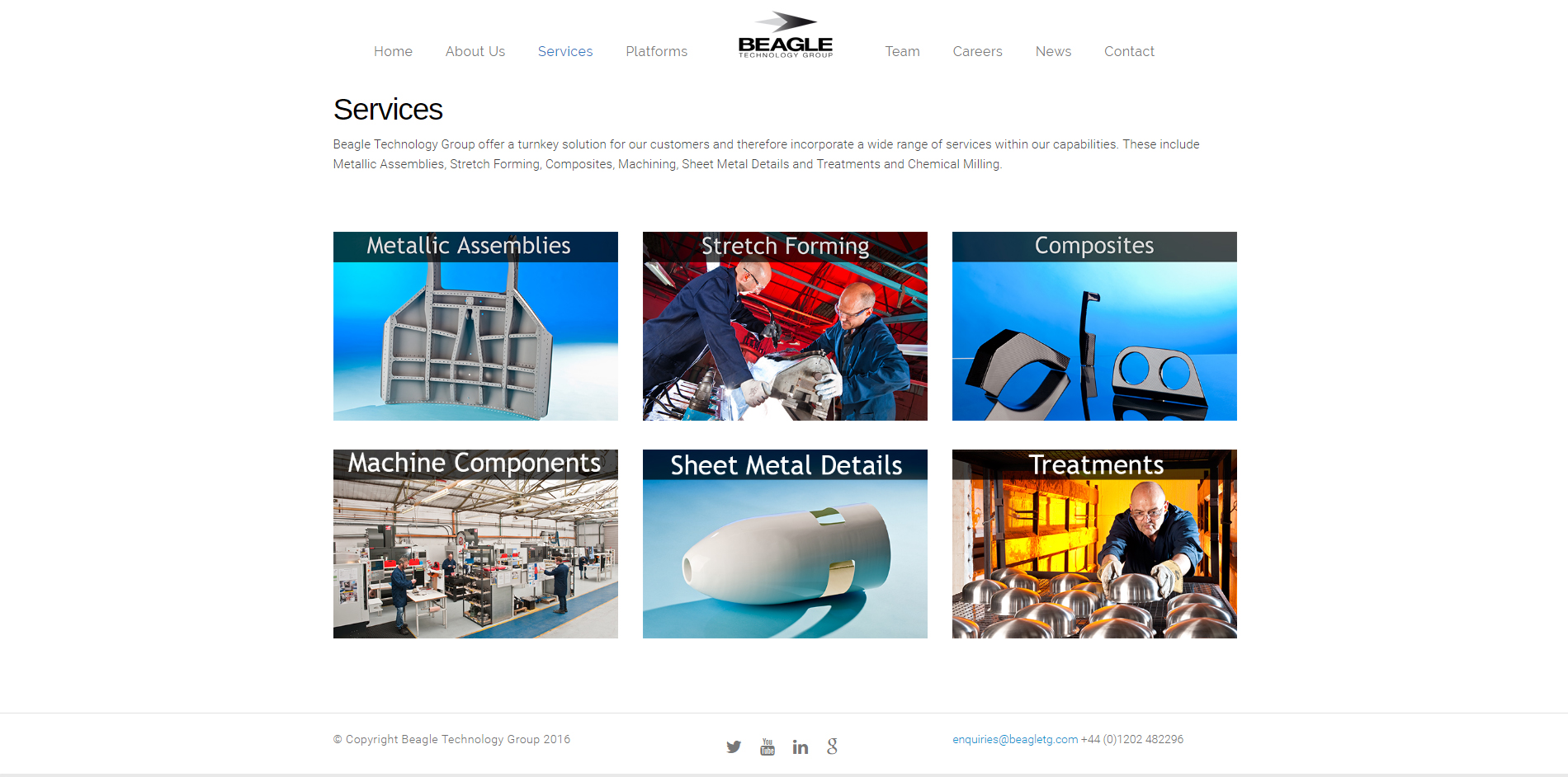 Beagle Technology Group Website Launch